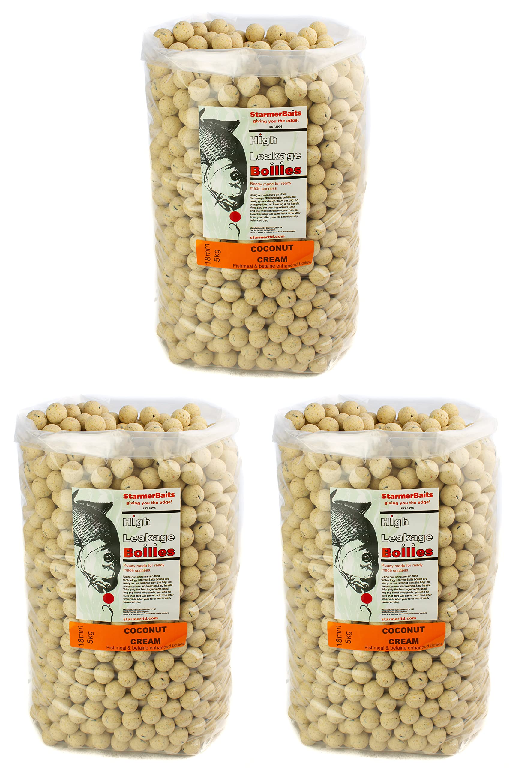 starmerbaits boilies/COCONUT CREAM / 20mm / 15kg โ image 1