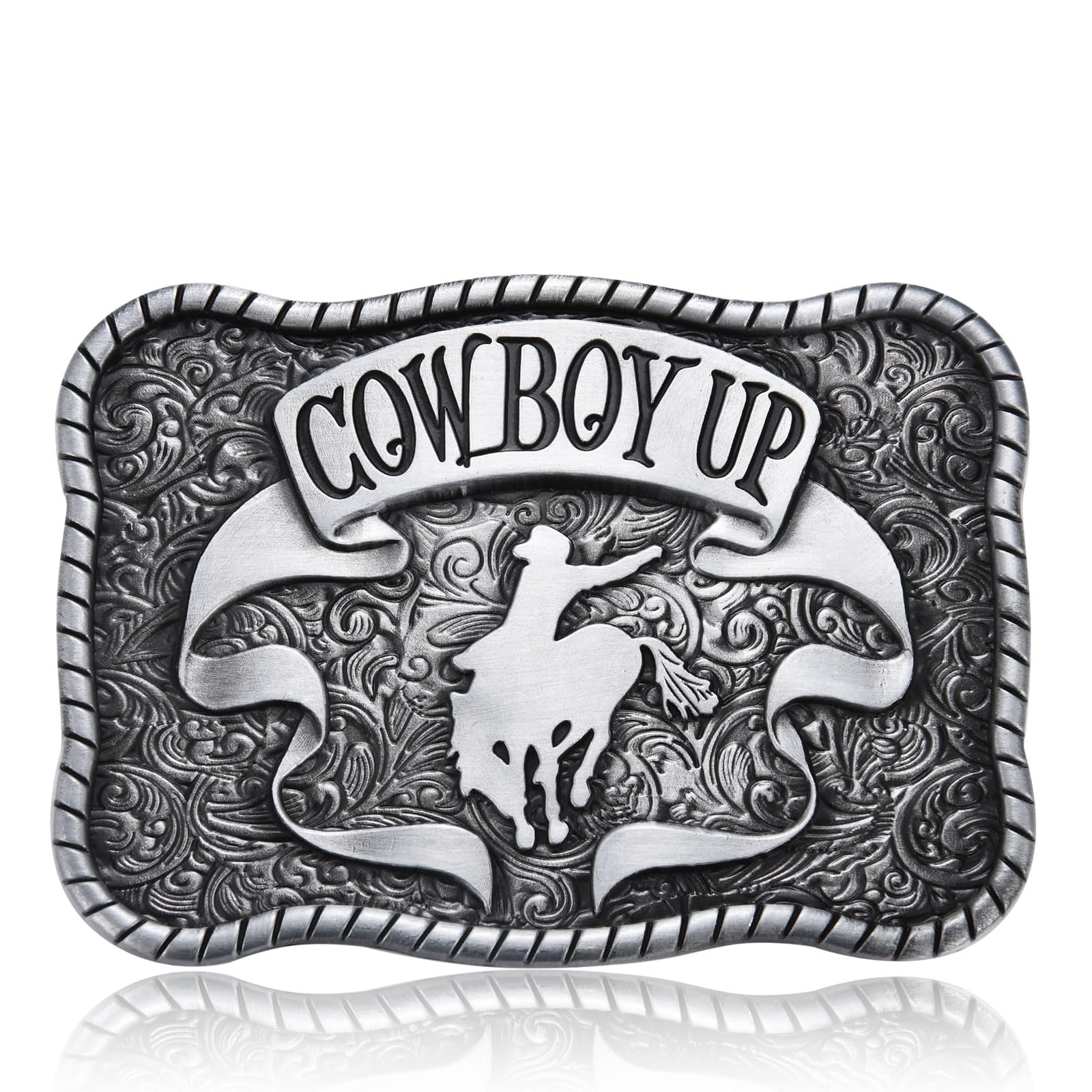 Belt Buckle for Men Women, Vintage Texas Belt Buckles for Cowboy Cowgirl│Halloween Christmas Belt Buckle Gift