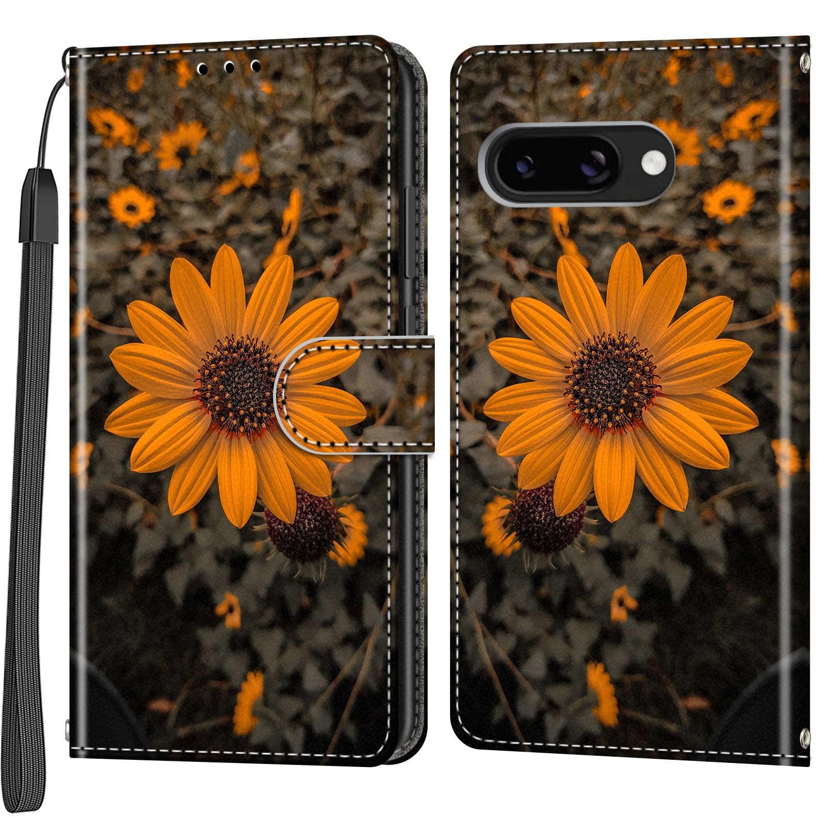 Magnetische Klapphülle Für Google Pixel 9A – Mit Standfuß & 3 Kartenfächern
