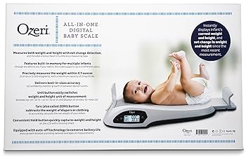 Amazon.com: Ozeri All-in-One Baby and Toddler Scale - with