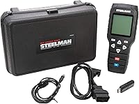 Vista 1 de Steelman Herramienta automotriz de diagnóstico y servicio OBDII Code Scanner and Reset System Tool para aceite, batería, freno de estacionamiento