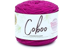 Lion Brand Yarn Coboo Fuchsia Yarn