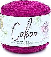 Vista 11 de Lion Brand Yarn Coboo - Ovillo de bambú (3 unidades), color lila