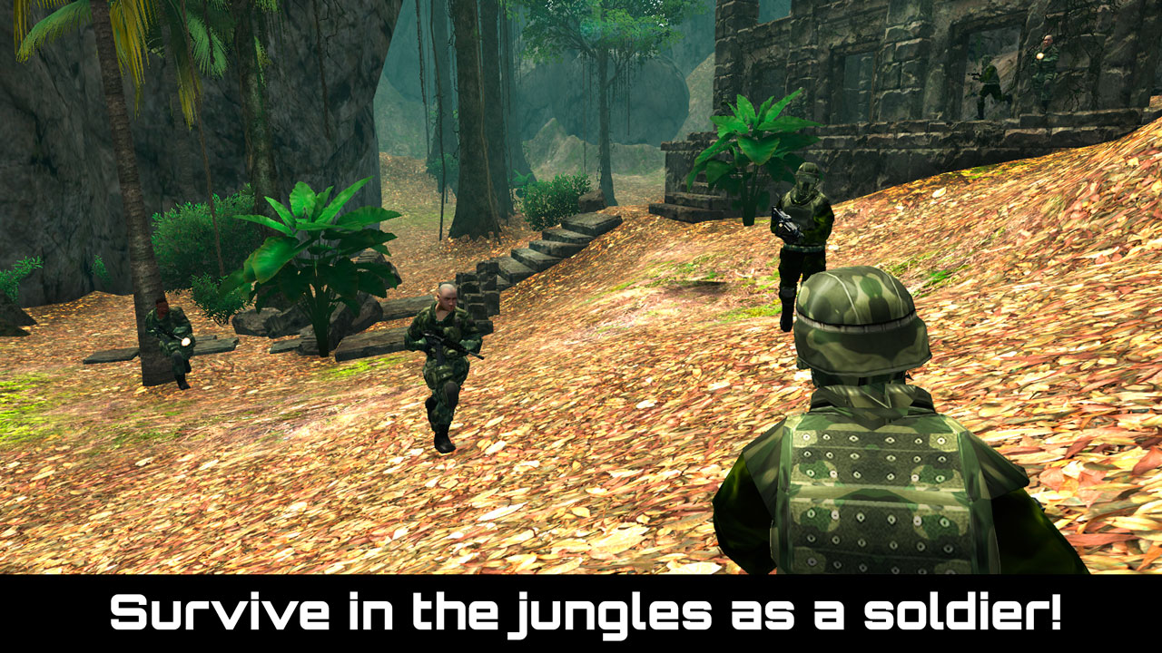 Jungle Shooter 3D: Men on Mission - App on Amazon Appstore