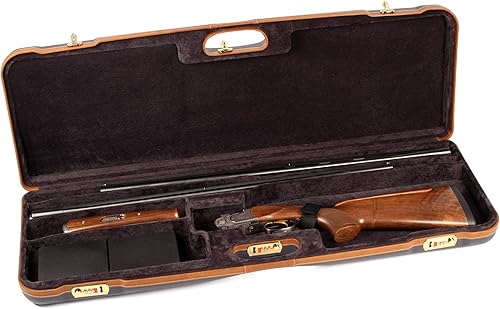 Miniatura 7 de Negrini Cases 1653LX5005 - Funda compacta para cañones de costilla alta vertical con forend offespacio adicional para grandes stocksbarriles de