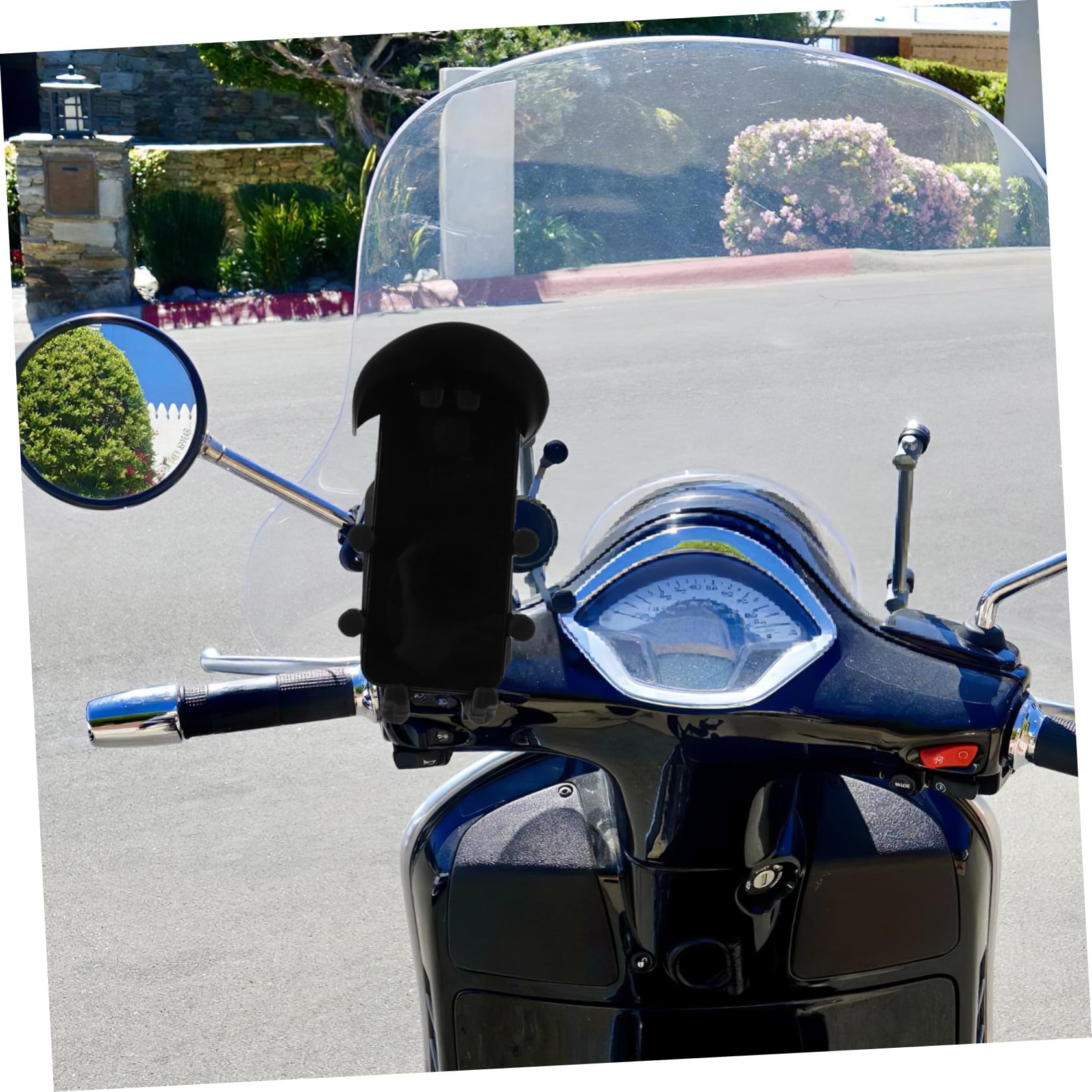 Support de Téléphone Antivol pour Moto, Guidon 1, 6 à 3, 2 Cm