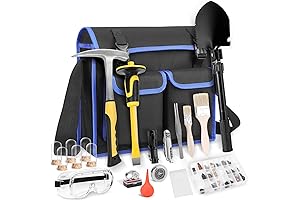 25 PCS Geology Rock Pick Equipment Kit for Rockhounding