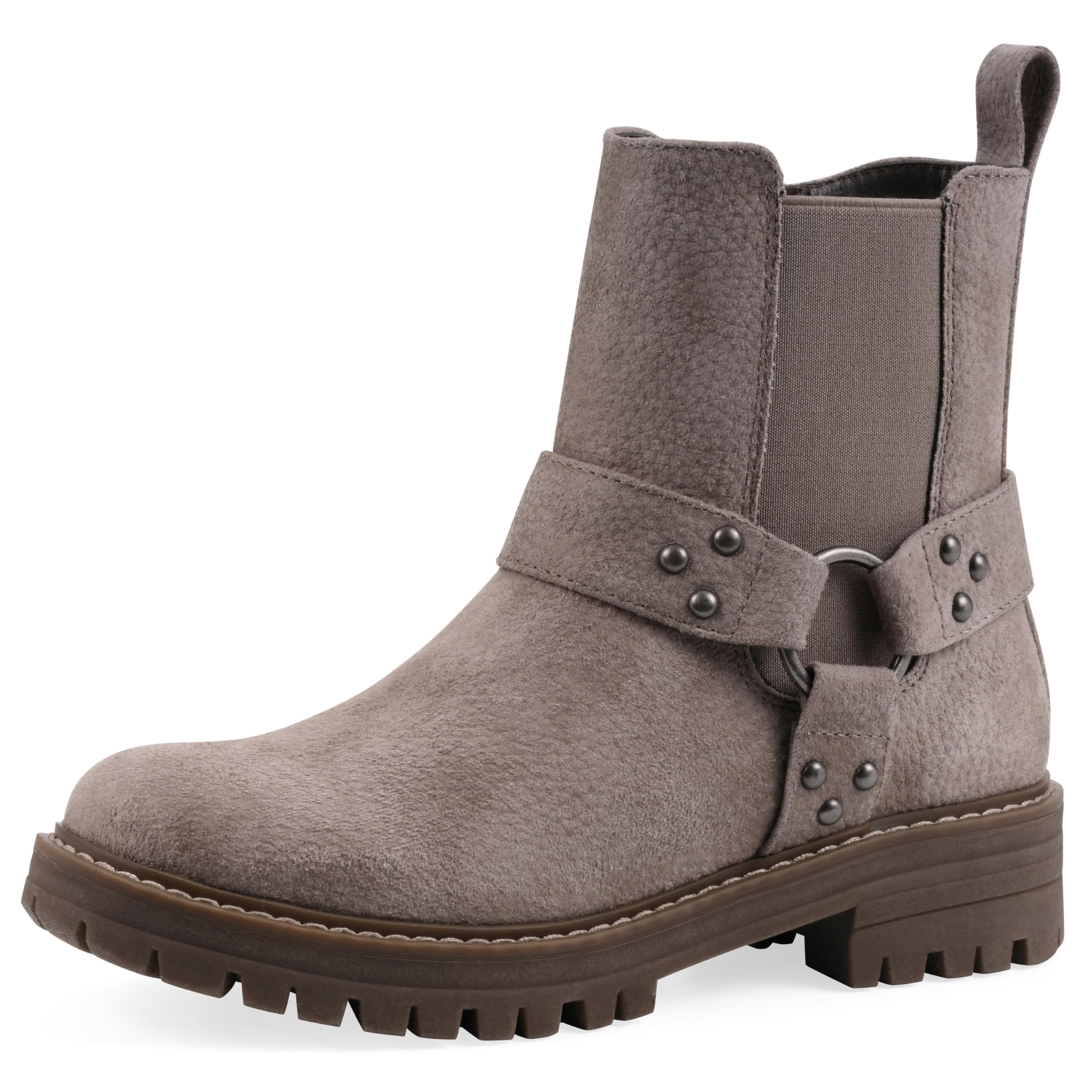 Cliffs by White Mountain Womens Maximus Cushioned Chelsea Ankle Bootie