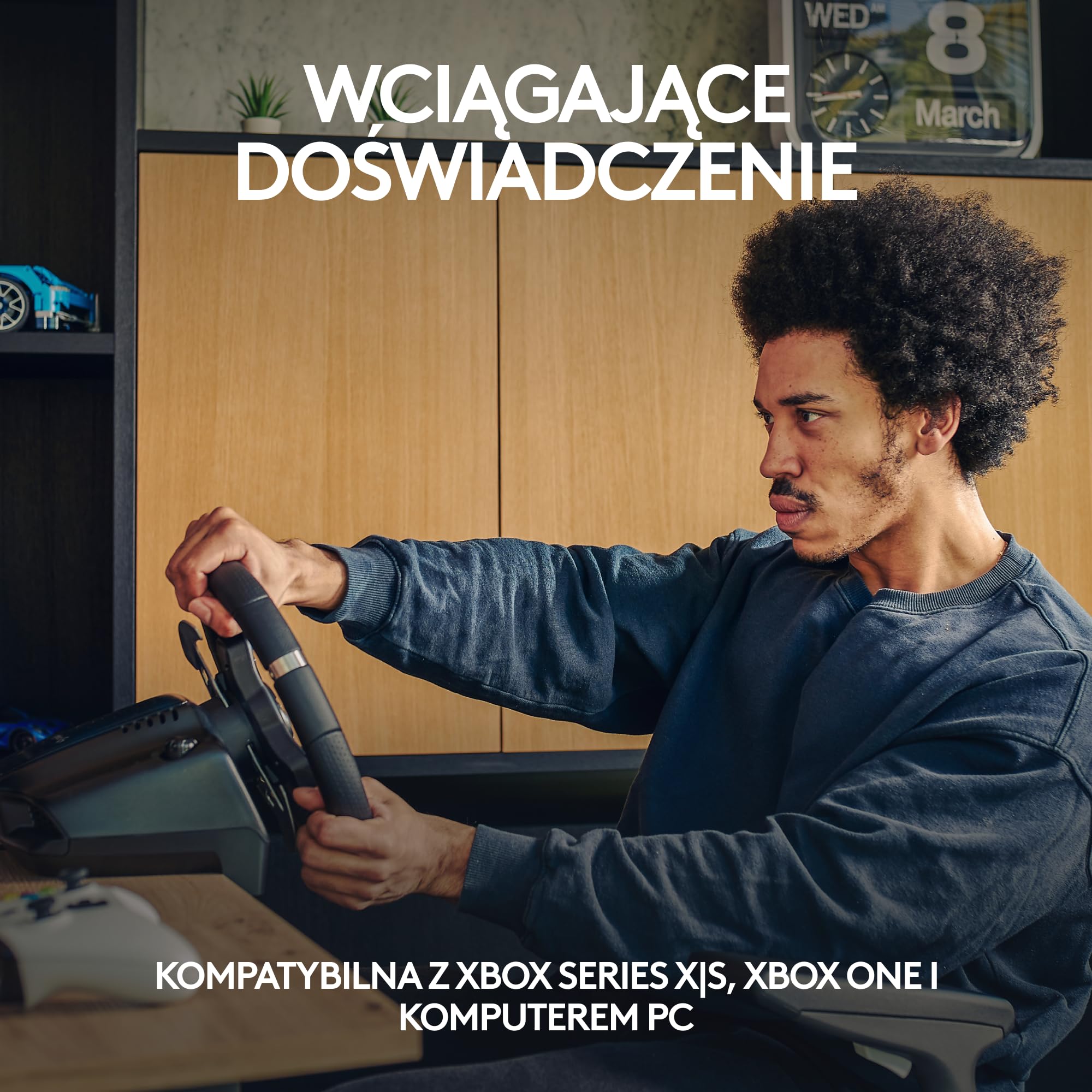 Logitech G G920 Driving Force Racing Wheel i pedały podłogowe