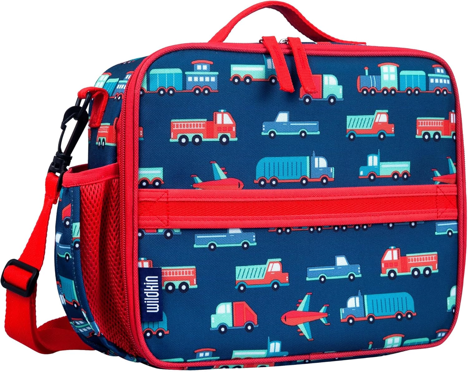 Wildkin ECO rPET Insulated Kids Lunch Box – Durable, Reusable, Portable for School & Travel - Transportation