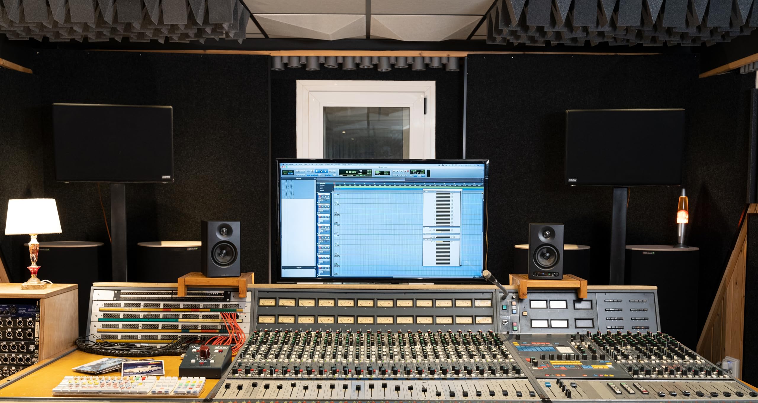 VULKKANO PRO4 Casse Monitor Studio con Woofer da 4”, Bluetooth, Ingresso Bilanciato TRS, RCA, Uscita per Cuffie, AUX, Ottica, Regolazioni EQ, Casse per PC