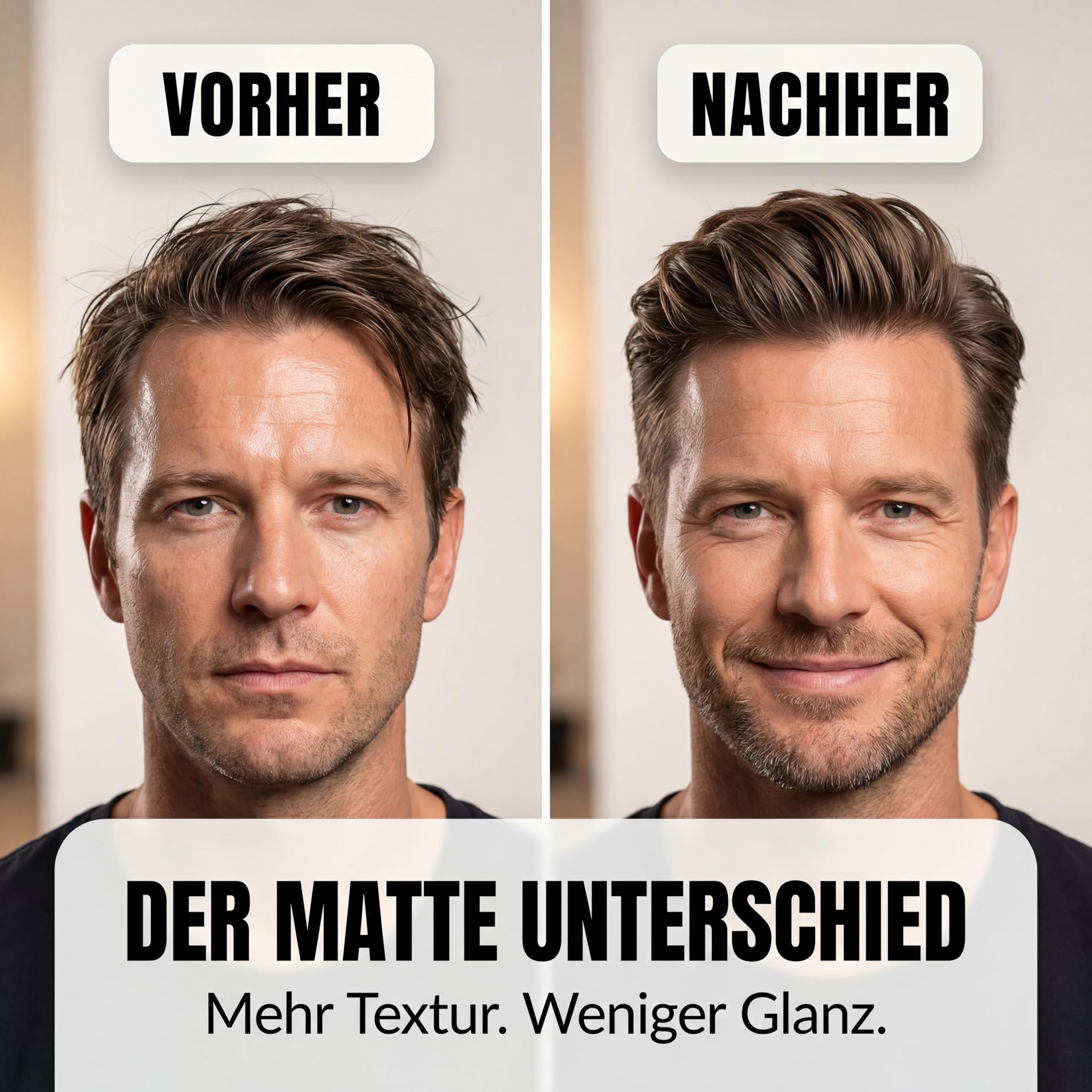 Da'Dude Da'Wax 100 ml, Haarwachs Männer matt, starker Halt, Haar Wax für Herren, Carnaubawachs, Bienenwachs, ohne Silikone & Parabene, Bambustopf
