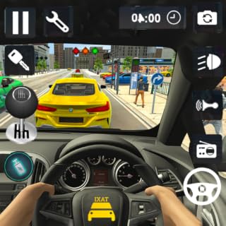 City Taxi Driving Simulator Game 2024