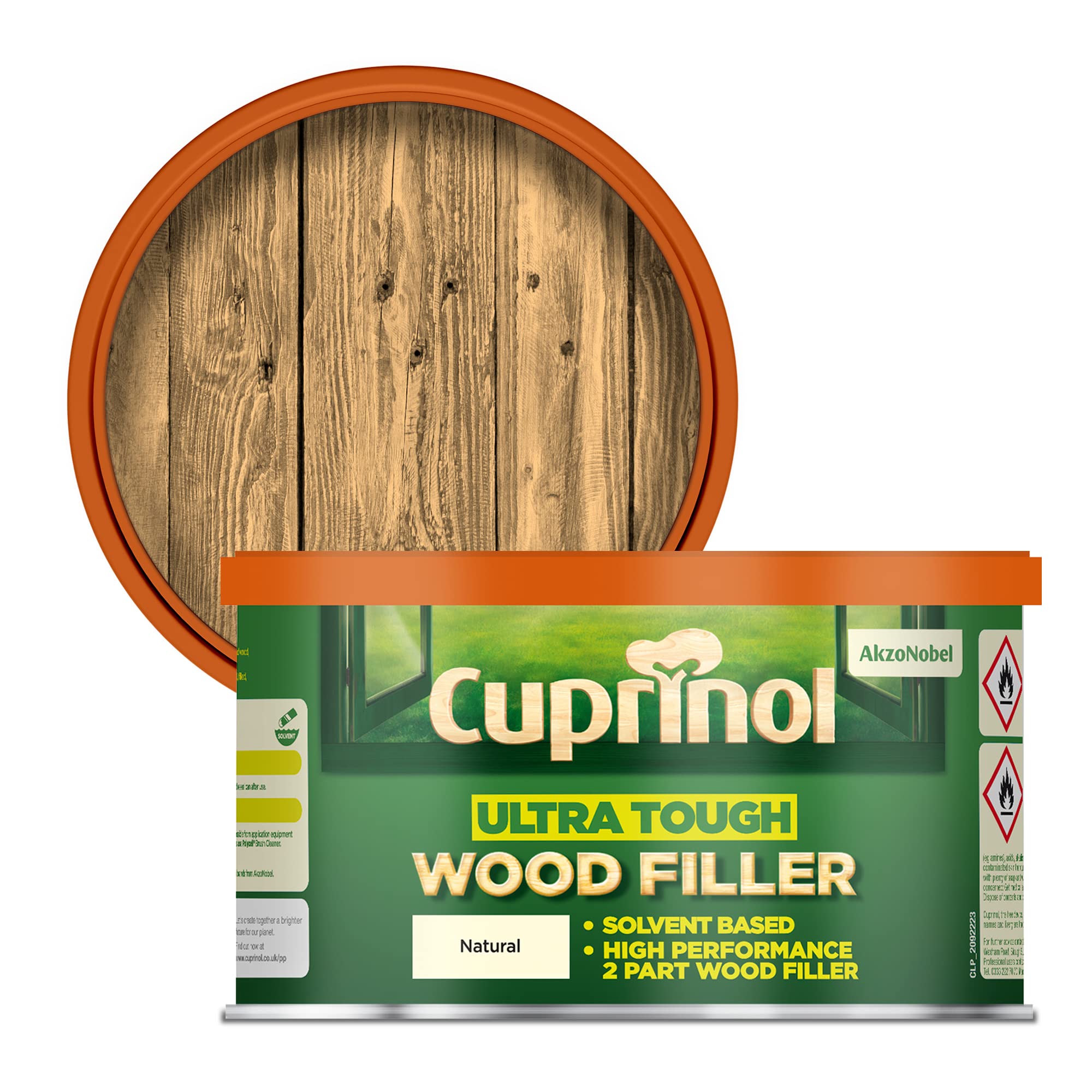 Cuprinol Ultra Tough Wood Filler Exterior Woodcare, Natural 250G 5010212499757