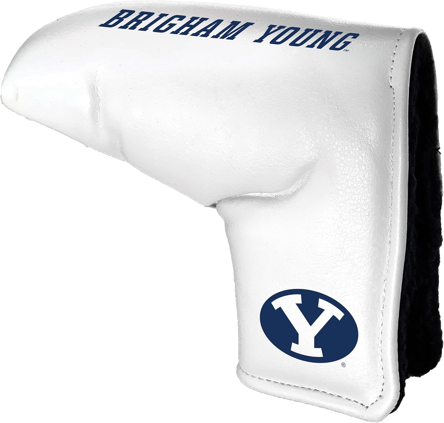 Team Golf NCAA Brigham Young Tour Blade Putter Cover (White), Fits Most Blade Putters, Scotty Cameron, Taylormade, Odyssey, Titleist, Ping, Callaway