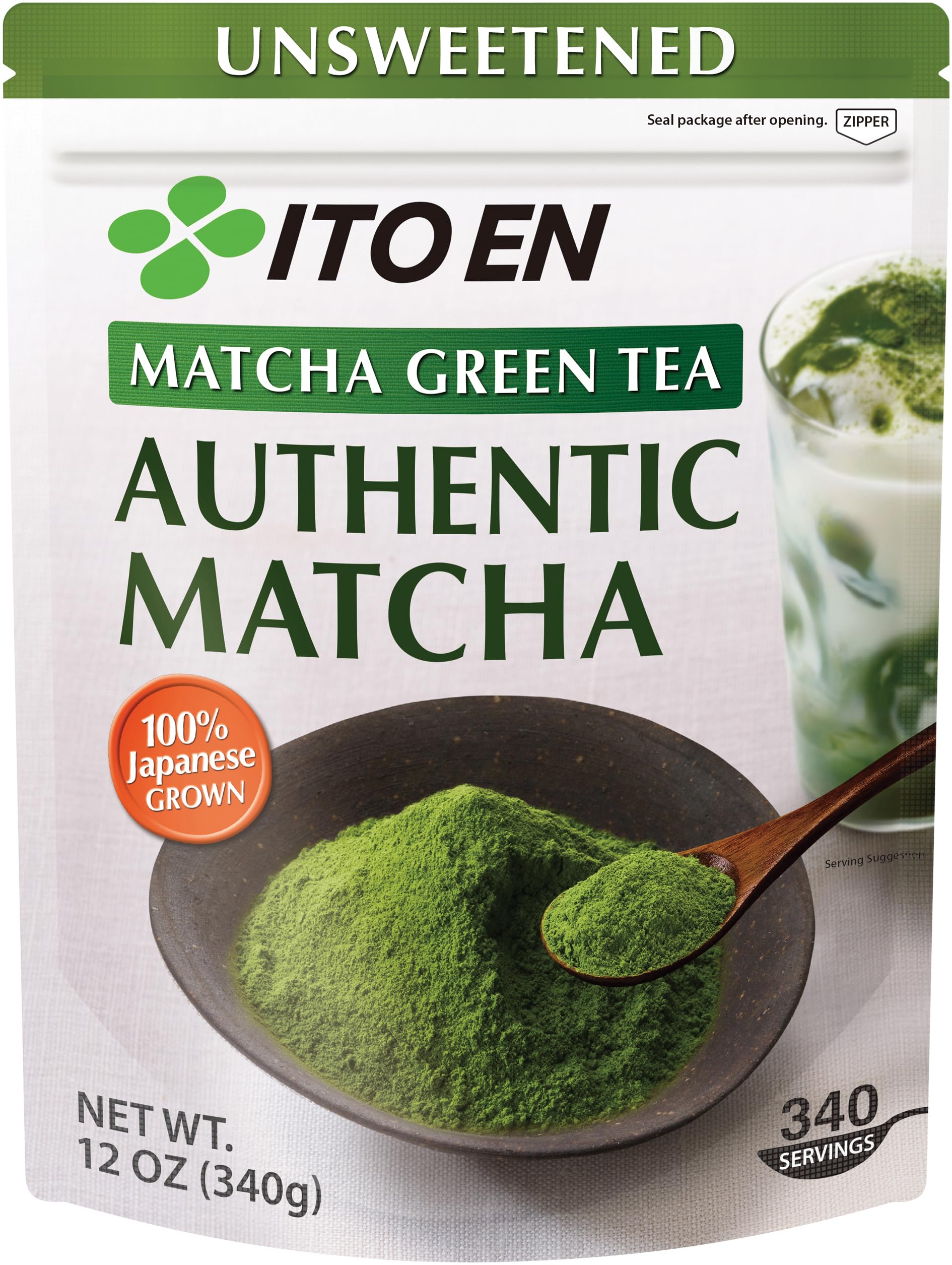 ITO EN Grünteepulver, Authentic Matcha, 100% Matcha - 1 x 340 g
