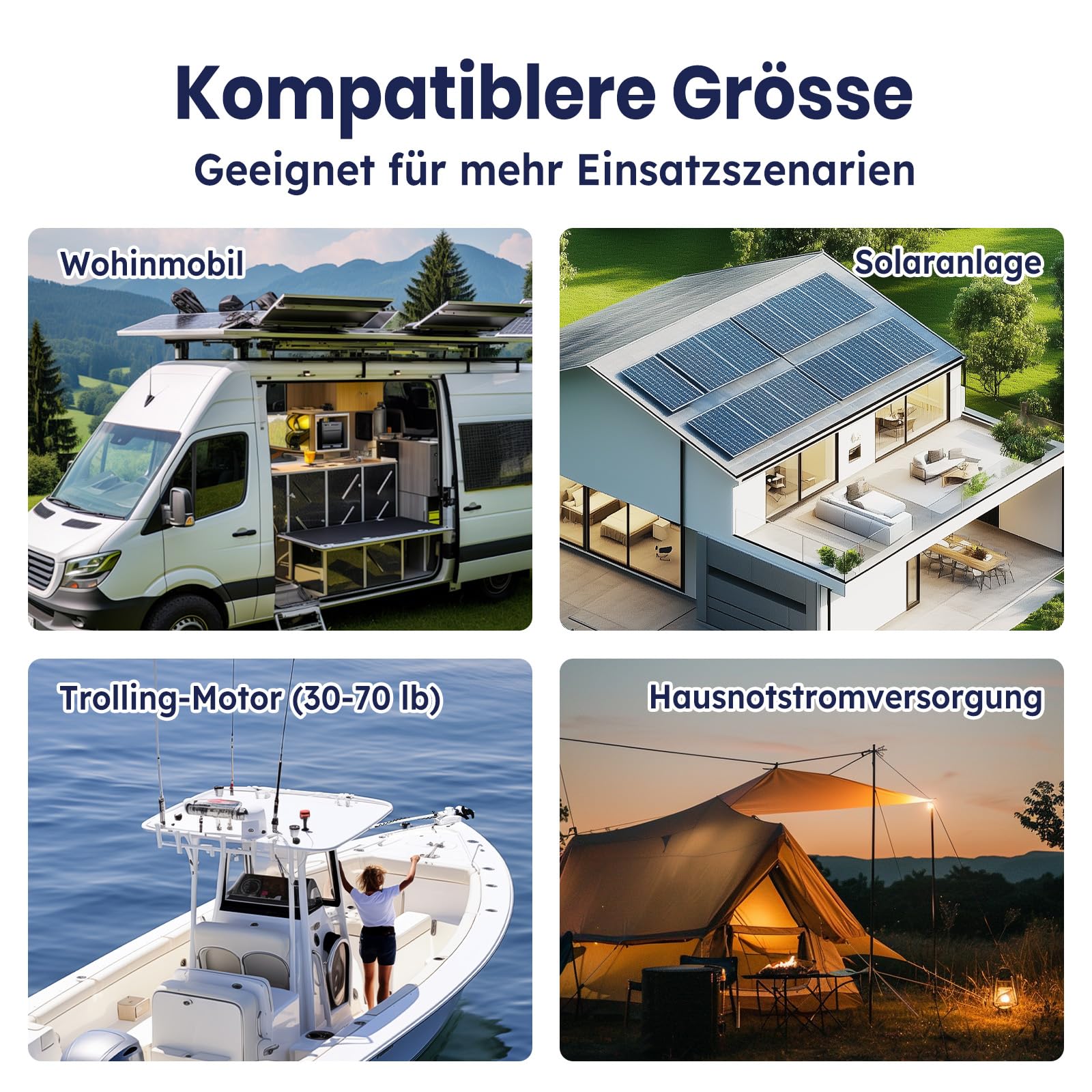 Timeusb LiFePO4 12V 100Ah Batterie Bluetooth H190 für Untersitz Wohnmobil | DIN H8/L5,100A BMS mit Tieftemperaturschutz,1280Wh Tiefzyklus Lithium Akku für RV Campervan Wohnwagen