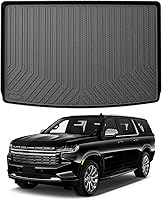 Vista 22 de Mixsuper Forro de carga para Chevrolet Tahoe/GMC Yukon 2021-2026, tapete de carga para todo tipo de clima, para detrás de los asientos de la tercera