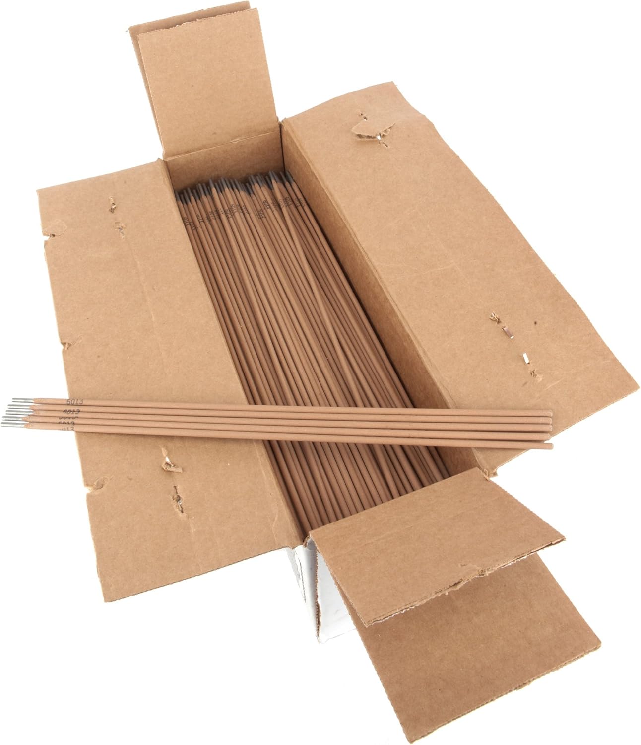 Forney 30405 E6013 1/8-Inch Welding Rods, 5-Pound Pack - All-Position Mild Steel Electrode for Smooth Welds