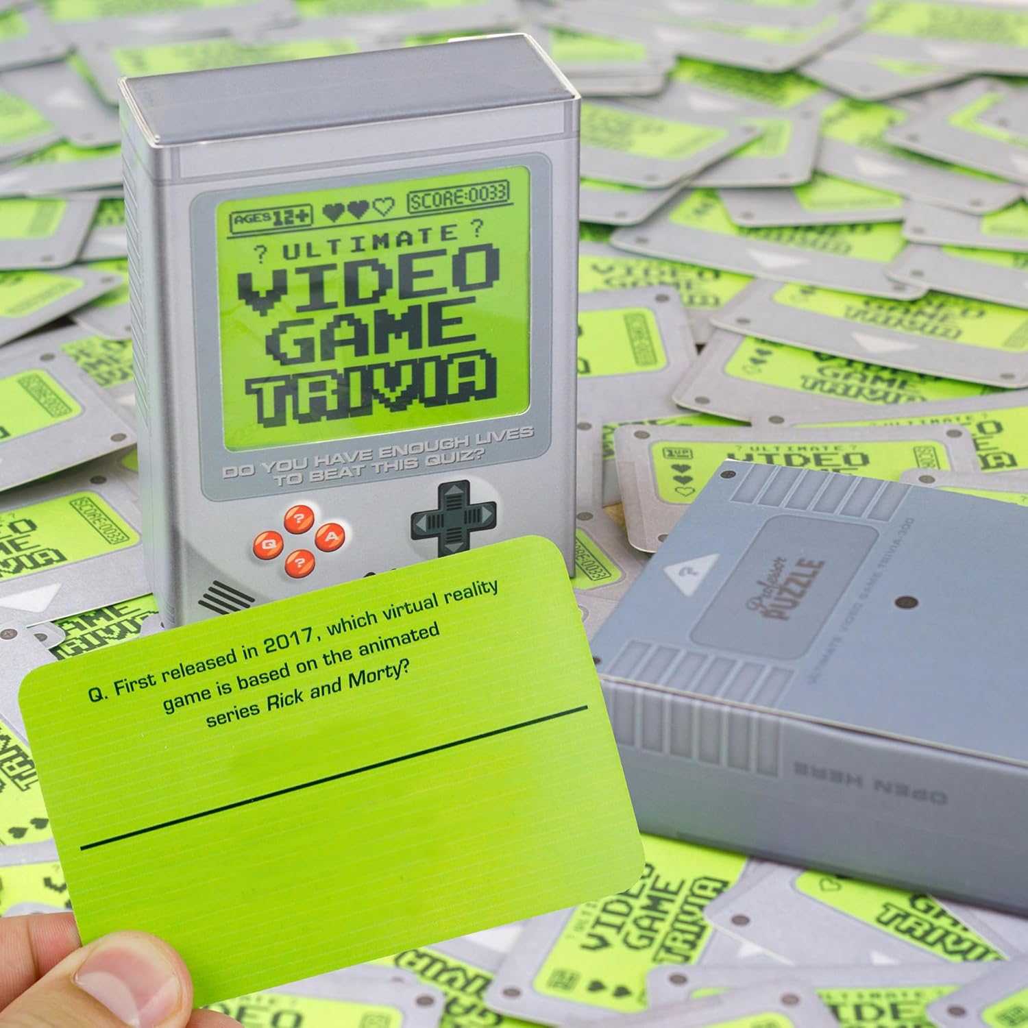 Ultimate Video Game Trivia Card Game | 300 Questions