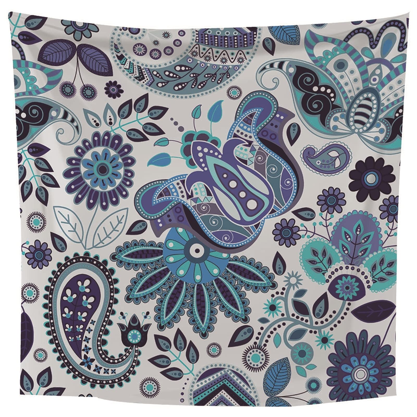 Aeici Tapiz Tela Pared, Tapiz Sofa Flor Tapices De Pared Pareo/Toalla De Playa Grande, Sofá(300X260Cm)