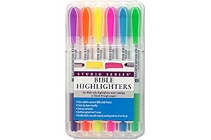 Set of Six Vibrant Bible Highlighters