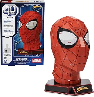 Comprar 4D Build, kit de maqueta de rompecabezas en 3D de Spider-Man 82 piezas Spider-Man para decoración de escritorio Juguetes de construcción Rompecabezas en 3D para adultos y niños a partir de 12 años