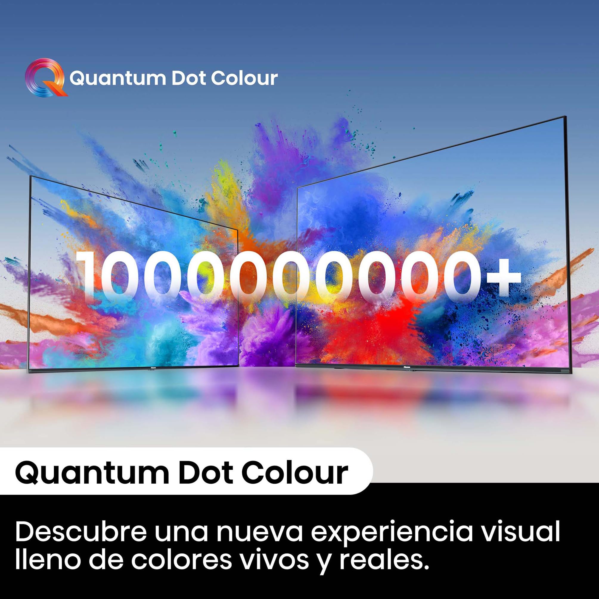 Hisense 43A7NQ - QLED Smart TV, 43 Pulgadas, con Quantum Dot Colour, 60Hz VRR 120 fps, Dolby Vision, Bluetooth&HDMI, Compartir en el televisor, Alexa Built-in (Nuevo 2024)