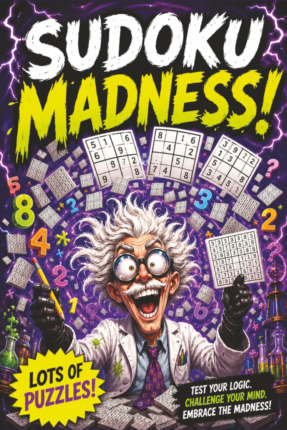 Sudoko Madness: A Mad Scientist's Collection of Number Challenges