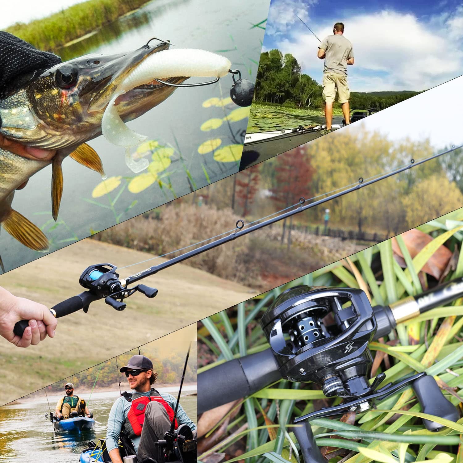 Best Travel Fishing Rod Combo – Travel Fishing Rod Combo 1.8-2.4M Lure Telescopic ... - Amazon.com