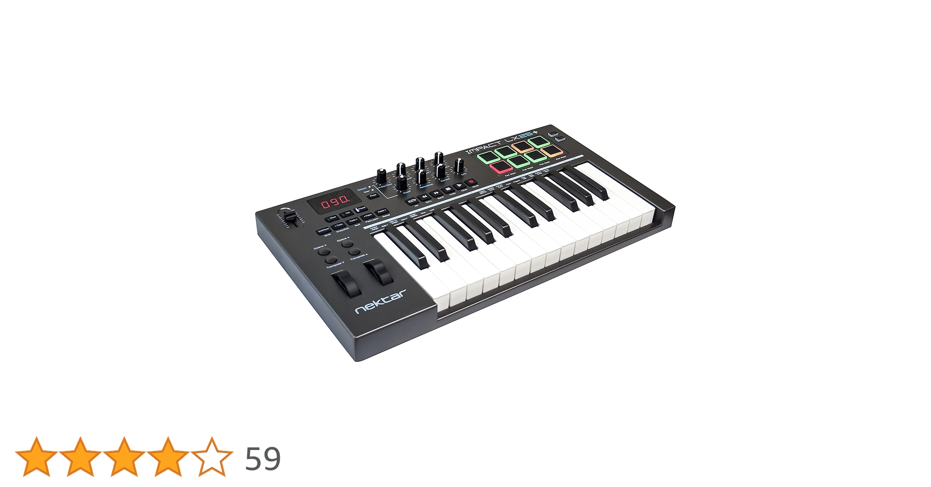 Amazon | Nektar Technology IMPACT LX25+ DAW連携MIDI