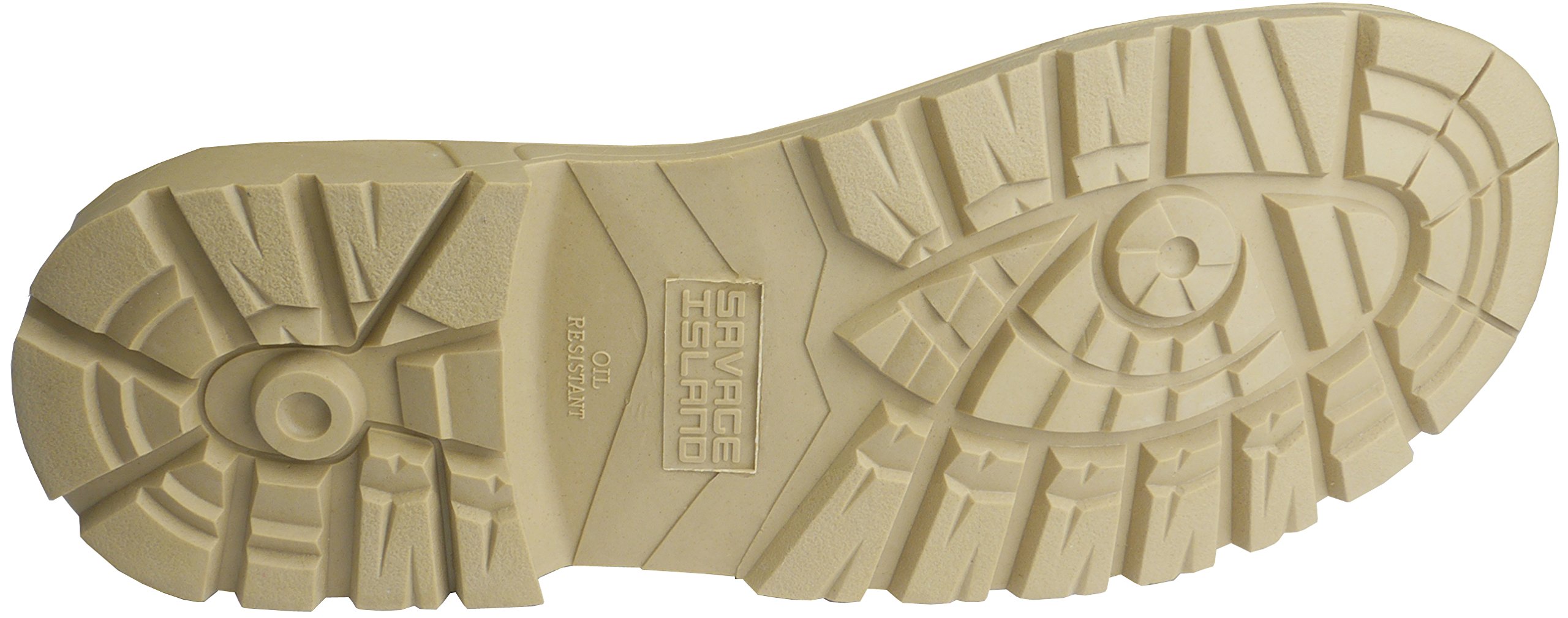 Savage Island Army Patrol Combat Boots Desert Side Zip