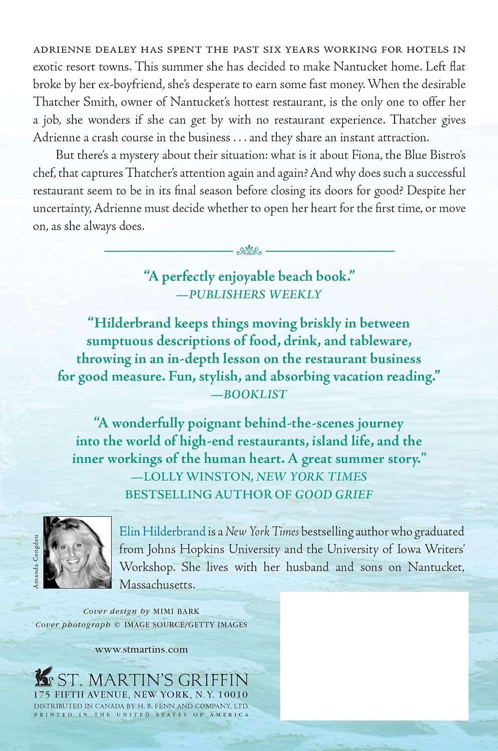 The Blue Bistro: A Novel
