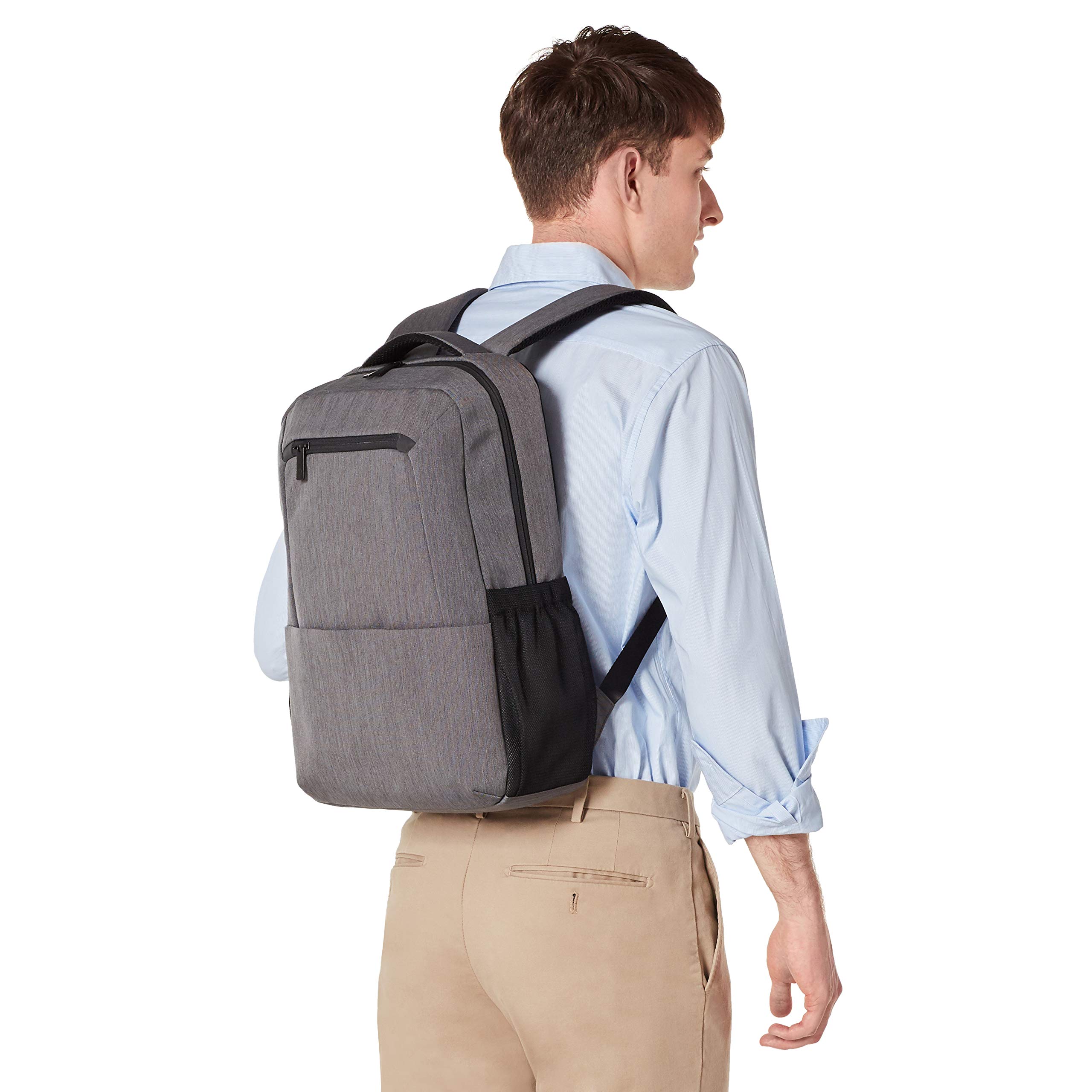 amazonbasics 15.6 laptop backpack professional - grey Amazon Basics 15 6 Laptop Backpack Professional Gray
