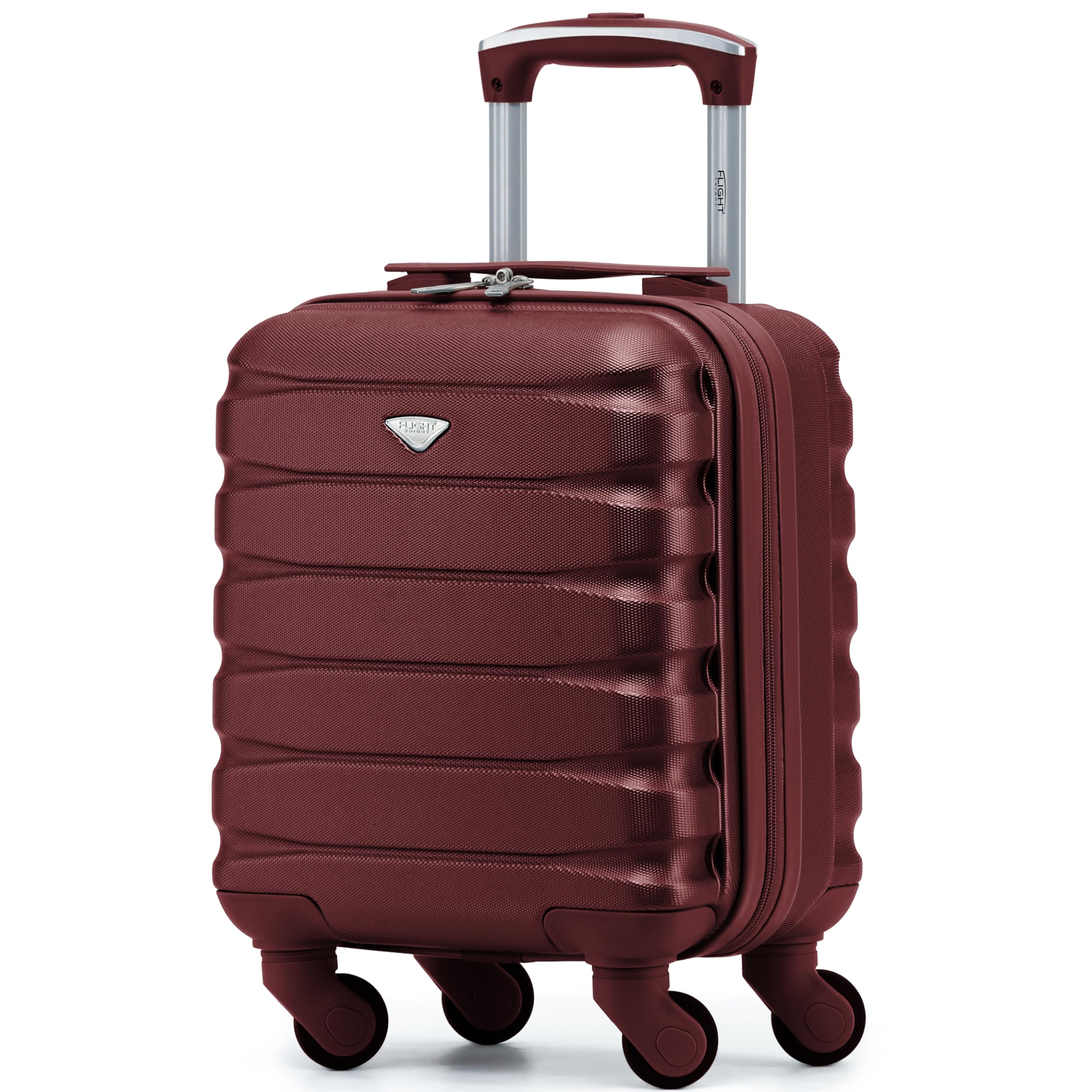 Flight Knight 56x45x25 EasyJet Cabin Bag, Jet2, British Airways Suitcase - Lightweight Small Durable 4-Wheel Cabin Case, Maximum Carry-On Size, ABS Hard Shell, 10kg Hand Luggage Bag- 56 x 45 x 25 — view 143