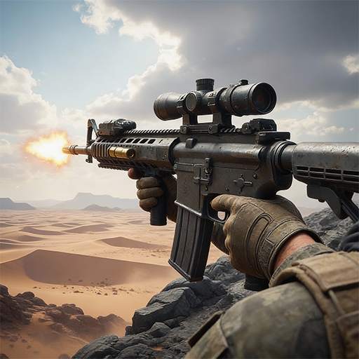 Smooth and easy gun controls World War Commando Game – Offline Shooting Action