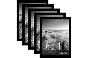 Enhance Your Space: Americanflat 8x11 Picture Frame Set for Captivating Memories