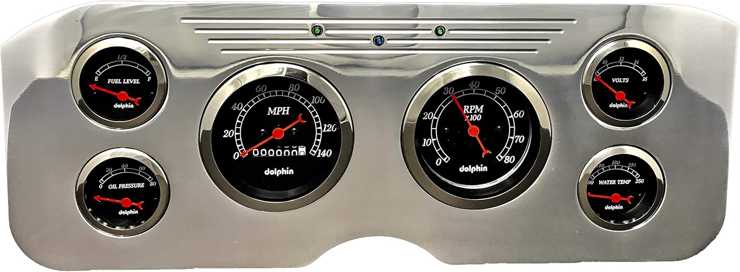 Interior Accessories Multi Gauges Automotive Dolphin Gauges 1955 1956