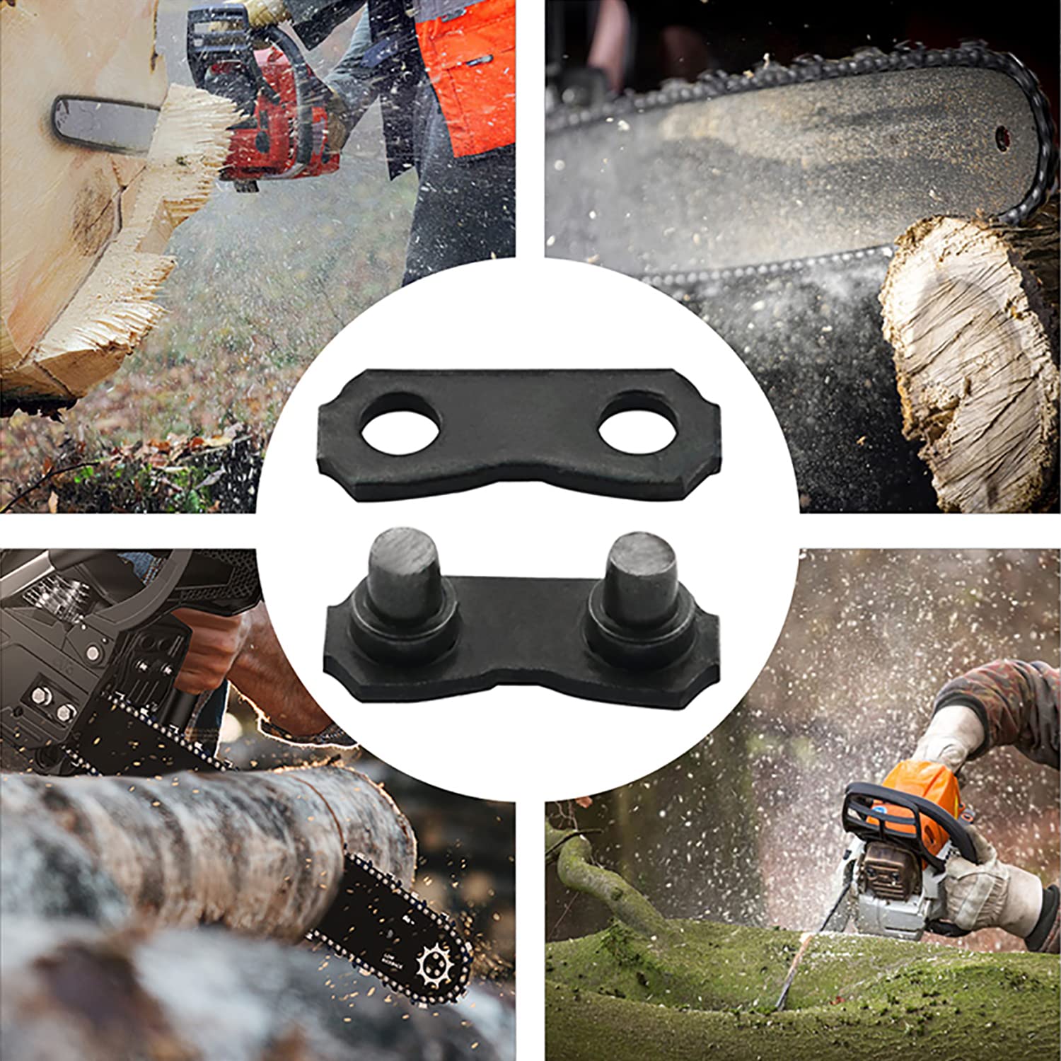 ZZLZX Chain Joint 12Sets 3/8