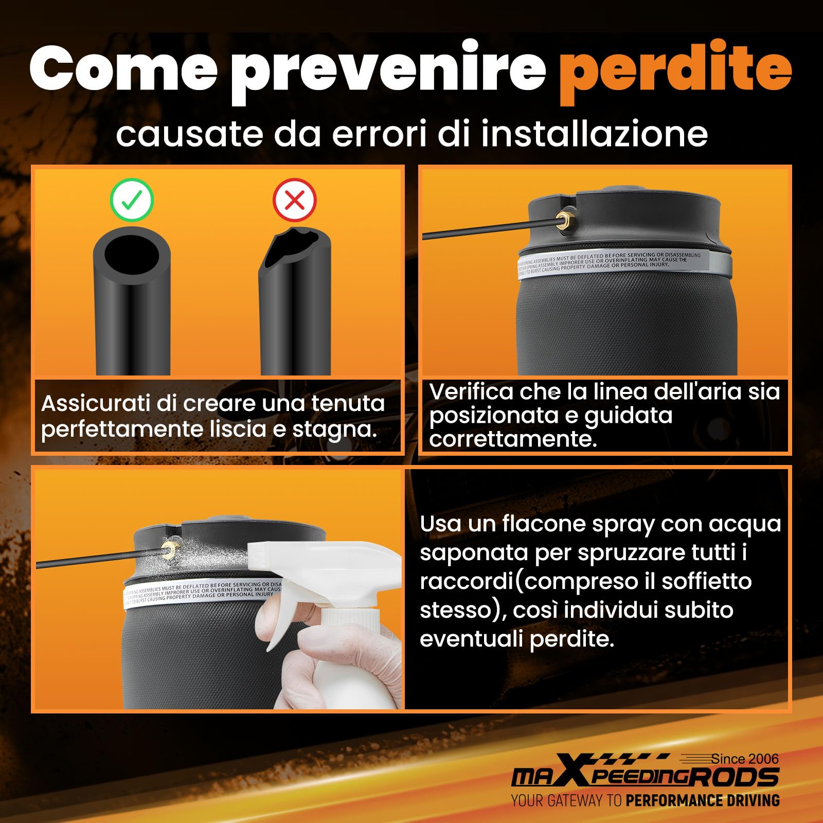 maXpeedingrods Molla Aria Sospensioni Pneumatiche Airmatic Posteriore for Mercedes W164 X164