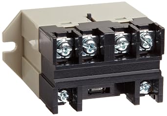 Omron G7L-2A-BUBJ-CB-DC24 General Purpose Relay With Test Button, Class B Insulation, Screw Terminal, Upper Bracket Mounting, Double Pole Single Throw