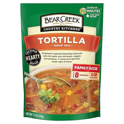 Bear Creek Mezcla de sopa de tortilla, 7.9 onzas (paquete de 6)