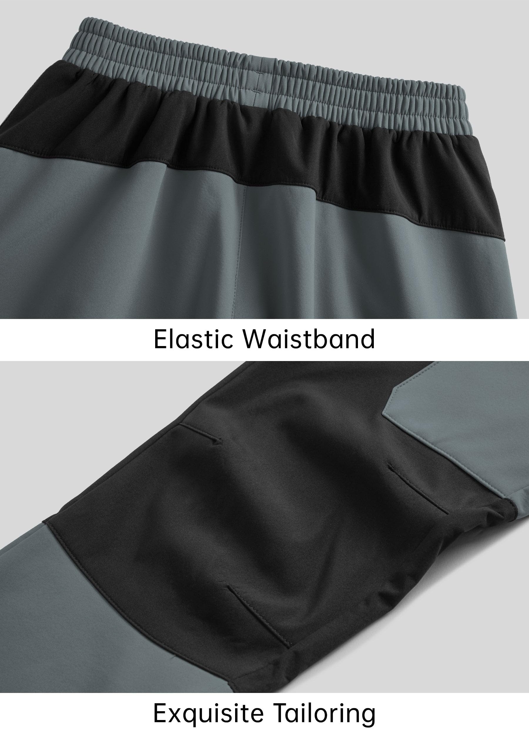 WILLIT Kinder Softshellhose Gefüttert Schneehose Thermohose Jungen Mädchen Skihose Winter Wasserdicht Wanderhose Winddicht mit 3 Taschen