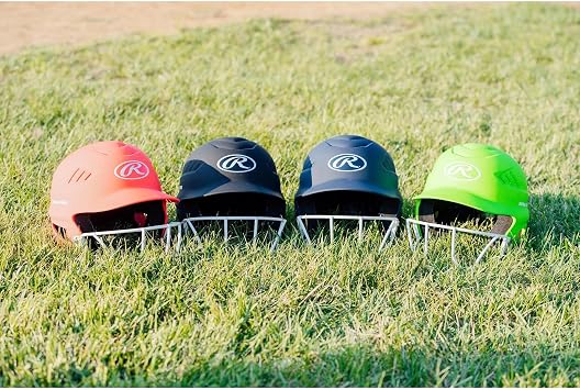 Rawlings | COOLFLO Batting Helmet with Facemask | Fastpitch Softball