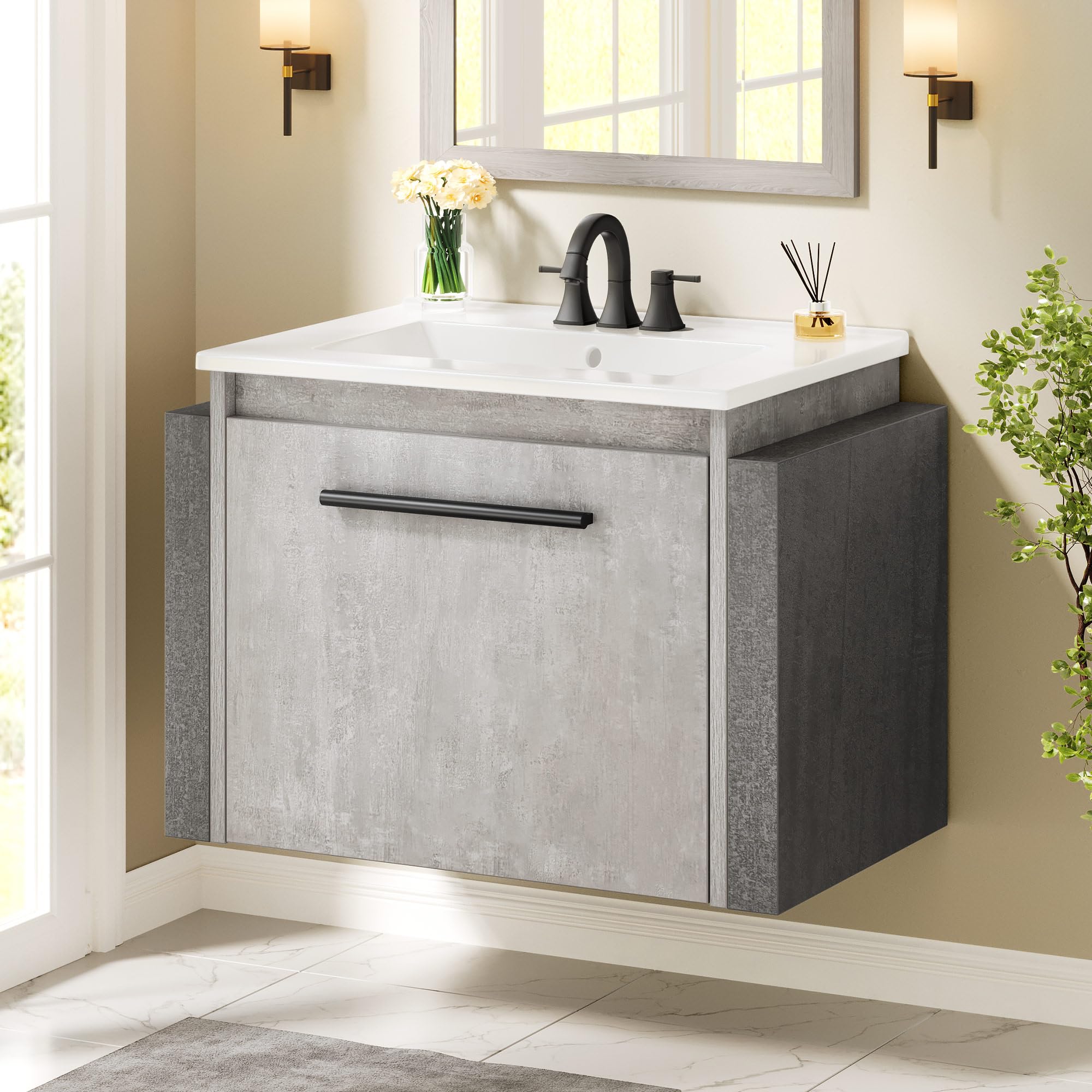 Snapklik.com : DWVO 20" Bathroom Vanity