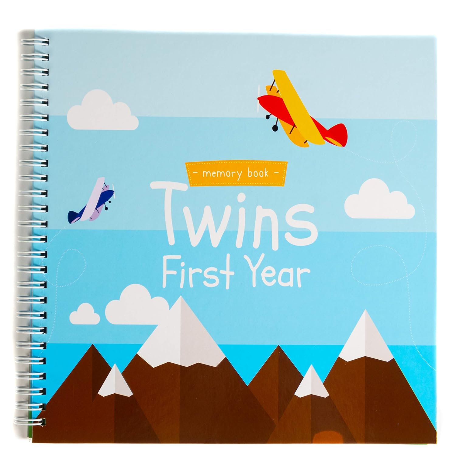 Baby Memory Book Twins First Year Memory Book Hardcover Baby