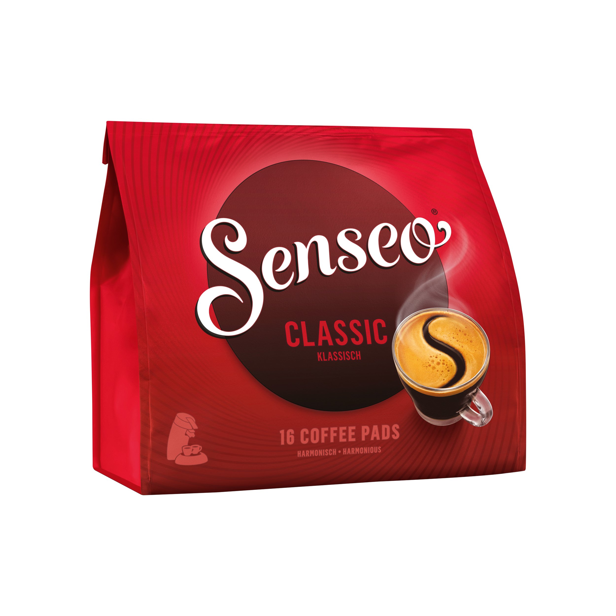 Senseo Classic, 16 saszetek do kawy, 5 szt. (5 x 111 g)