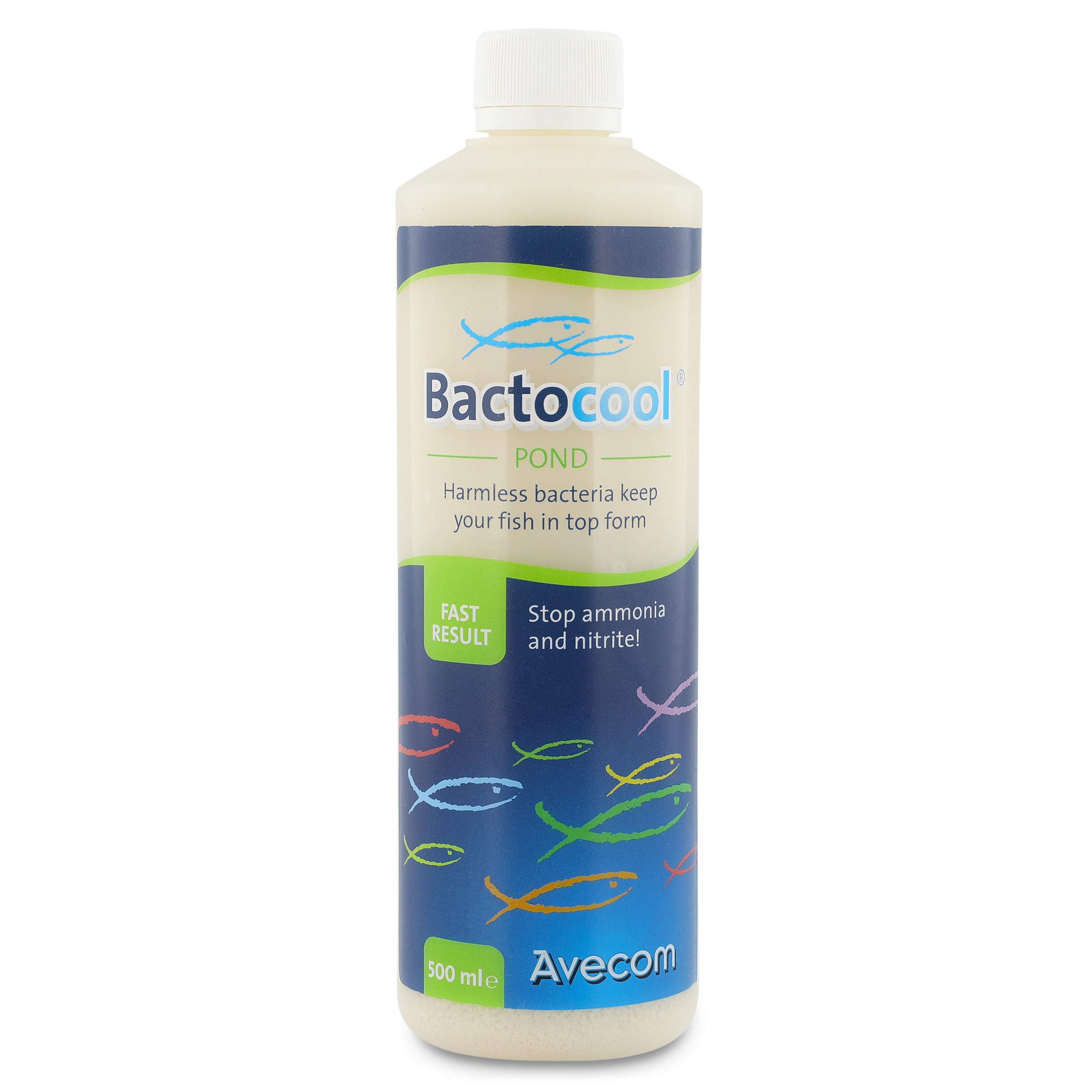 Bassin 500ml Bactéries Sûres pour Poissons - Ammoniaque et Nitrites Combattus