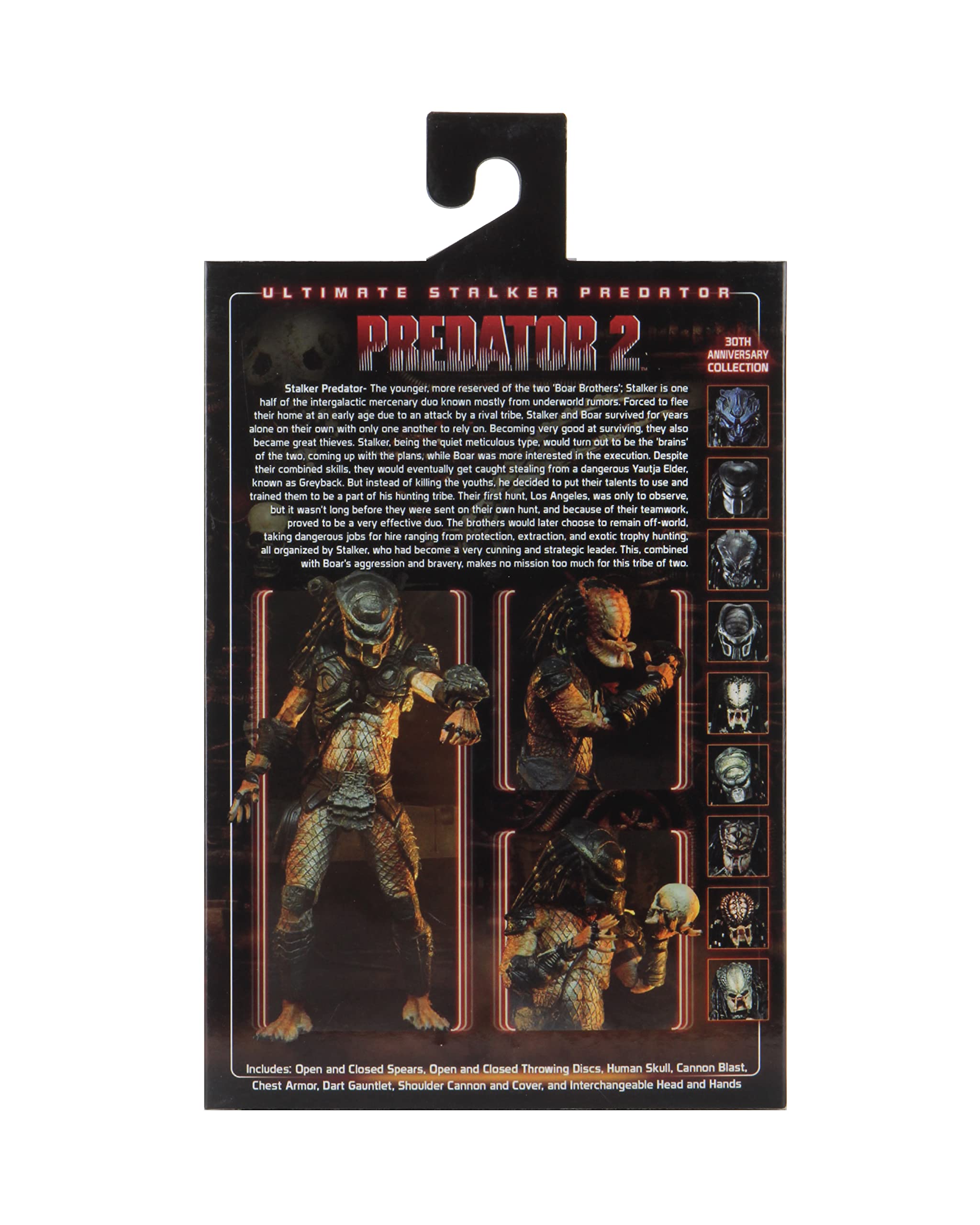 Figura de Acción NECA Predator 2 Ultimate Elder | Predator 2 - Figura de acción de 8 pulgadas Ultimate Series - Stalker Predator