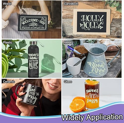 Miniatura 5 de VINYL FROG 001 - Rollo de vinilo adhesivo verde caqui mate de 12 pulgadas x 10 pies, rollo de vinilo para manualidades para la mayoría de tipos de